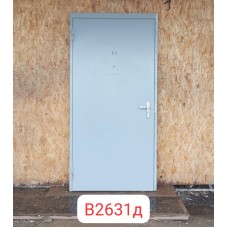 Б/У Металлические Двери 2080 (В) х 1000 (Ш) Входные