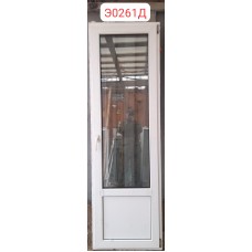 Б/У Пластиковые Двери 2240 (В) х 700 (Ш) Балконные