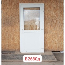 БУ Пластиковые Двери 2020 (В) х 1000 (Ш) Входные