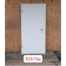 Б/У Двери Металлические 2080 (В) х 960 (Ш) Входные