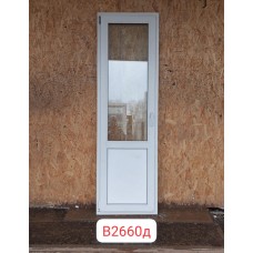Б/У Двери Пластиковые 2130 (В) х 650 (Ш) Балконные