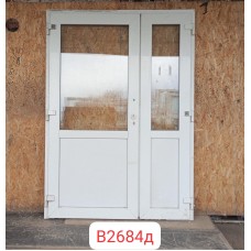 БУ Пластиковые Двери 2220 (В) х 1570 (Ш) Входные Штульповые