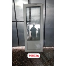БУ Пластиковые Двери 2040 (В) х 810 (Ш) Балконные