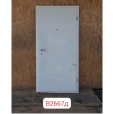 Б/У Двери Металлические 2080 (В) х 950 (Ш) Входные