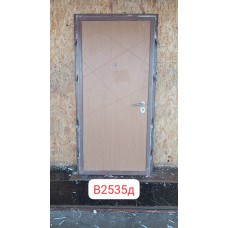 БУ Двери Металлические 2080 (В) х 980 (Ш) Входные