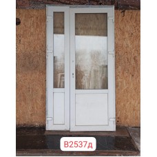 БУ Пластиковые Двери 2390 (В) х 1310 (Ш) Входные Штульповые