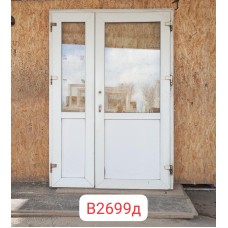 БУ Пластиковые Двери 2200 (В) х 1510 (Ш) Входные Штульповые