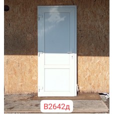 БУ Пластиковые Двери 2100 (В) х 900 (Ш) Сэндвич-панель Межкомнатные (Входные)