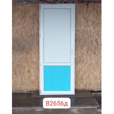 Б/У Двери Пластиковые 2300 (В) х 900 (Ш) Балконные Сэндвич-панель