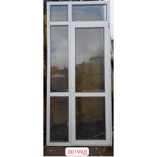 БУ Двери Пластиковые 2600 (В) 2240 ОБ х 1160 (Ш) (Балконный Блок)