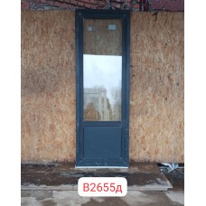 Б/У Пластиковые Двери 2300 (В) х 800 (Ш) Балконные