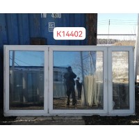 Б/У Пластиковые Окна 1420 (В) х 2650 (Ш)