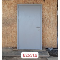 Б/У Двери Металлические 2080 (В) х 1090 (Ш) Входные