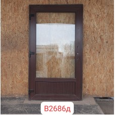 БУ Пластиковые Двери 2100 (В) х 1190 (Ш) Входные