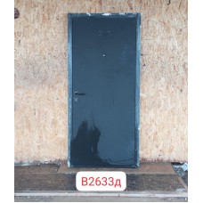 Б/У Металлические Двери 2050 (В) х 960 (Ш) Входные